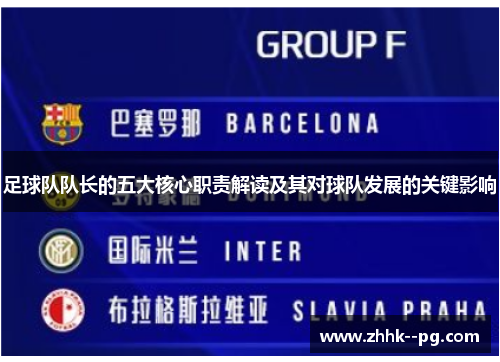 足球队队长的五大核心职责解读及其对球队发展的关键影响 足球队队长的五大核心职责解读及其对球队发展的关键影响